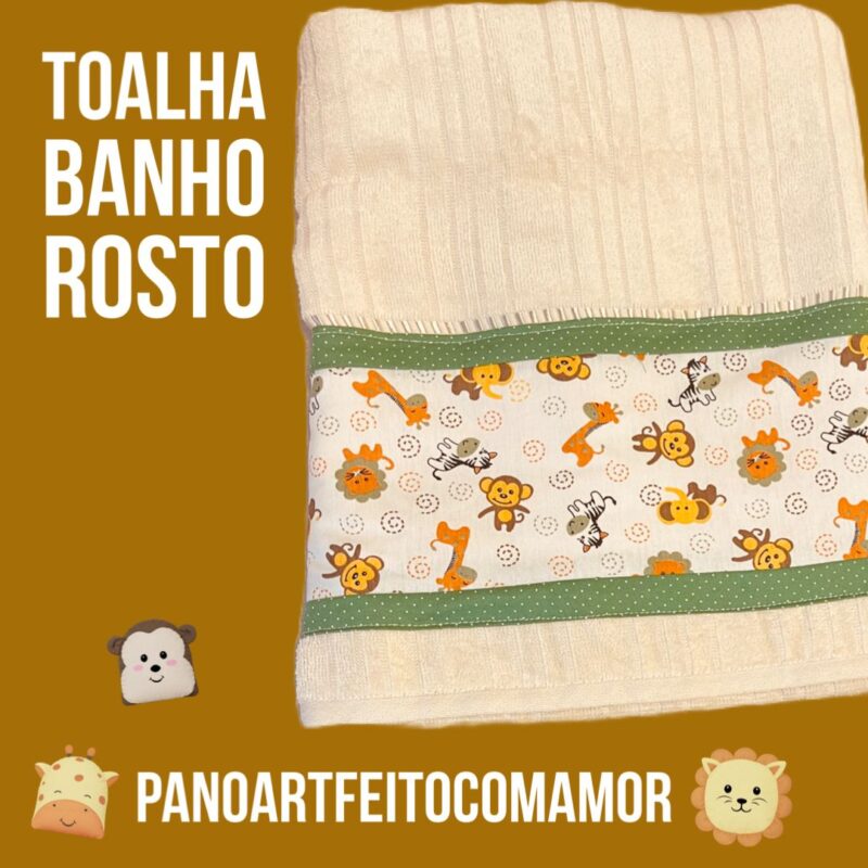 Kit toalha de Banho e Rosto: Conforto e Praticidade para seu Banheiro.